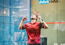 Squash – šport, ktorému v Hlohovci kraľuje Lukáš Tužinčin