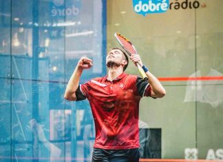 Squash – šport, ktorému v Hlohovci kraľuje Lukáš Tužinčin