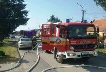 Požiar domu v Jaslovských Bohuniciach