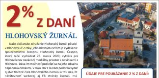 2% z daní za rok 2021